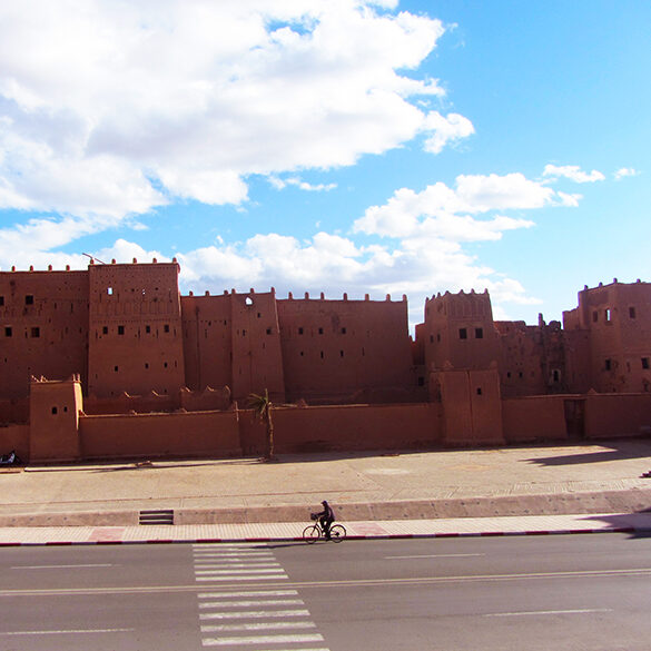 ouarzazte kasbah in morocco